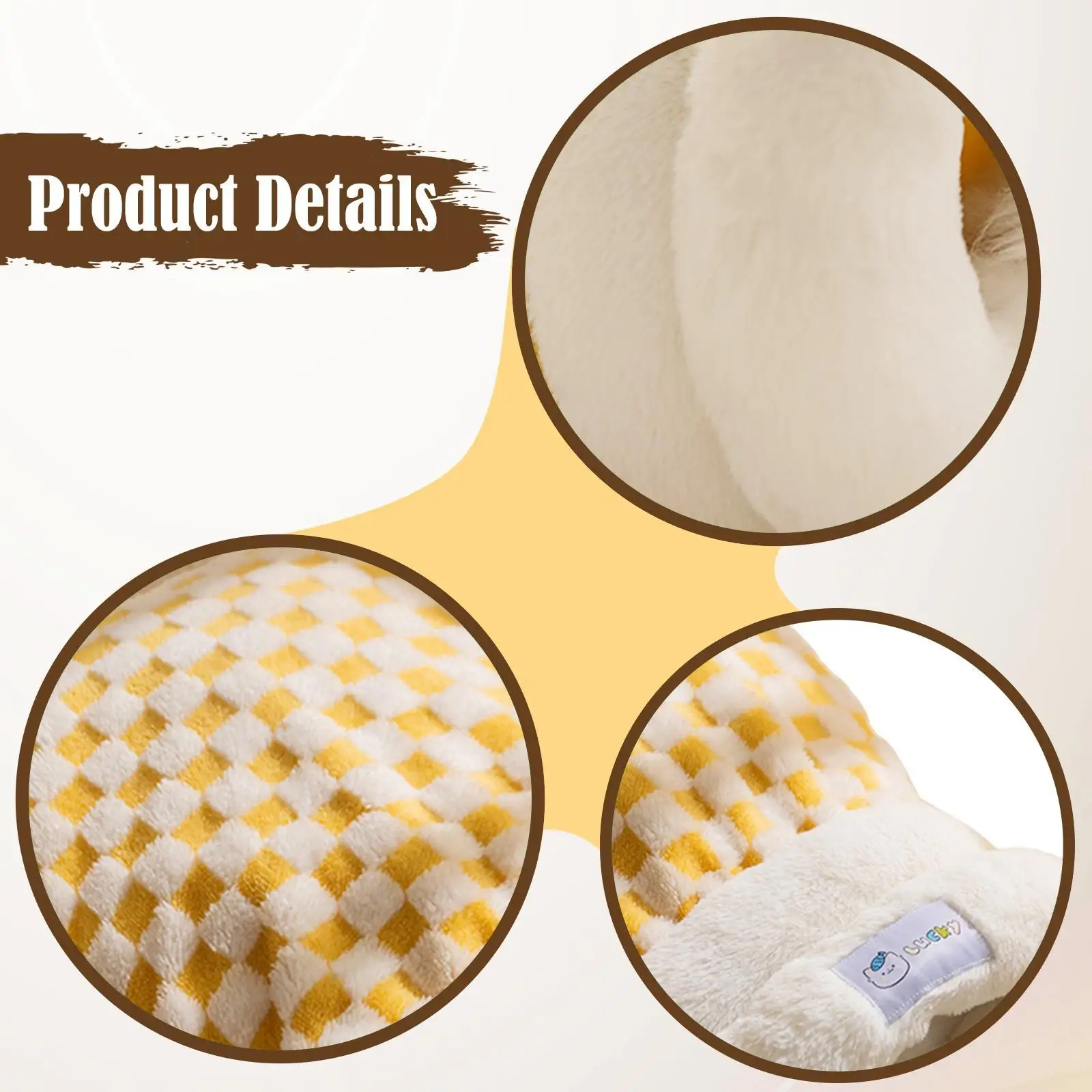 كيس نوم للقطط، سرير استراحة، لطيف، دافئ، قطيفة، نفق عناق، كيس عناق، حيوان أليف #5