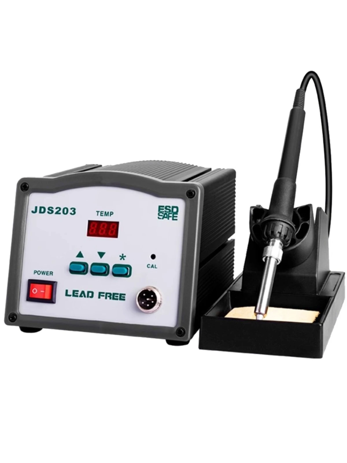 High frequency soldering station  adjustable soldering iron anti-static industrial grade maintenance soldering station