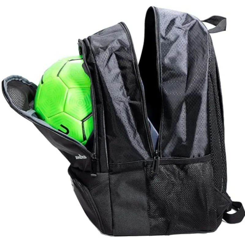 

Leisure large capacity outdoor sports backpack football basketball volleyball training storage bag shoe bag compartment
