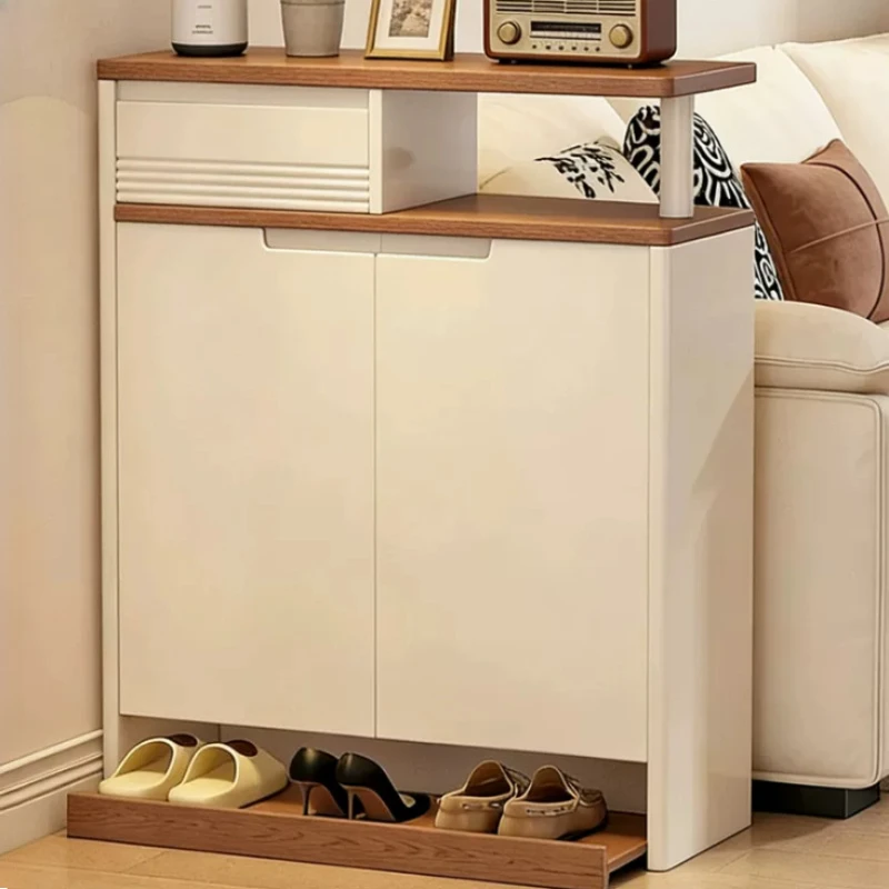 Drawers Luxury Shoes Cabinets Multiple Purpose Italian Narrow Modern Shoes Cabinets Hallway Closed Scarpiera Home Furniture