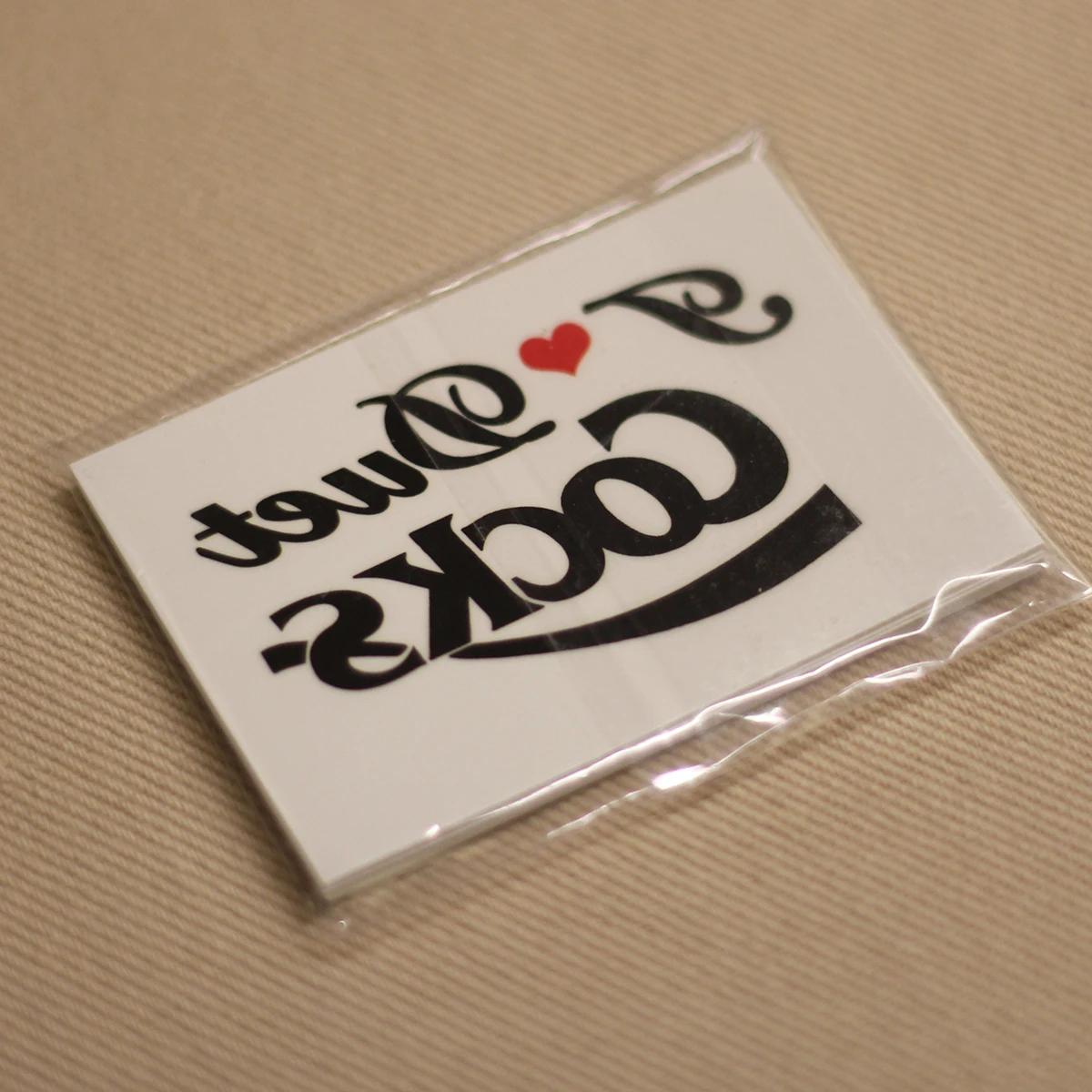 duet cuckold temporary tattoos,adult waterproof sticker.