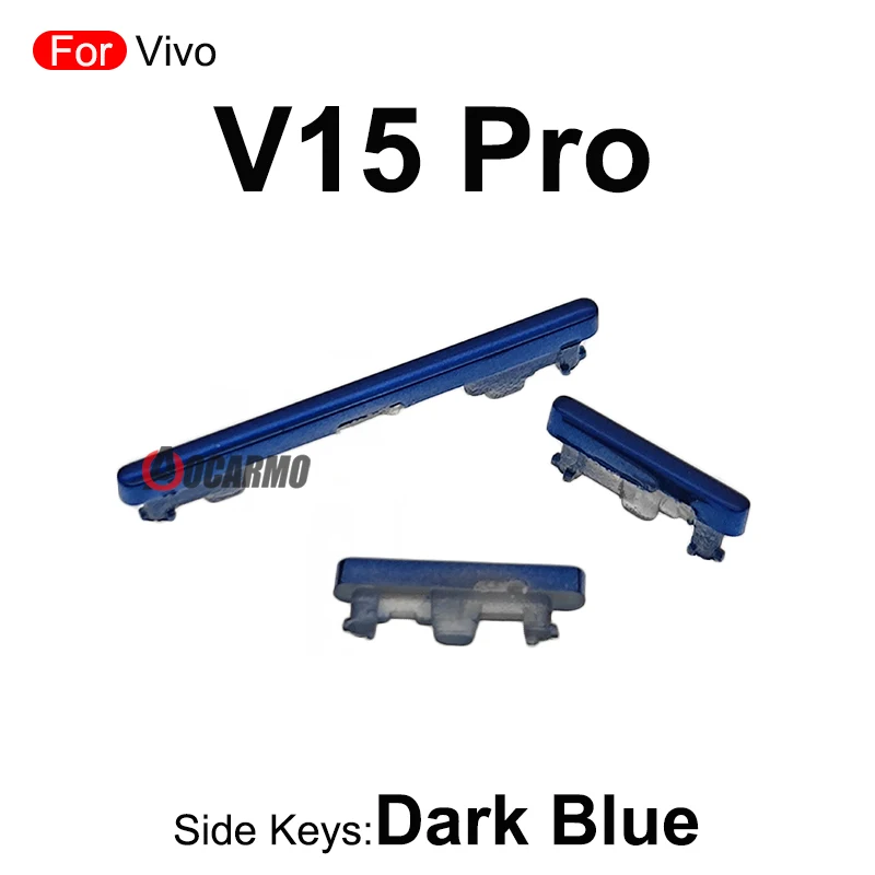 For Vivo V15/V15 Pro Power On Off Volume Side Key Buttons Replacement Repair Parts