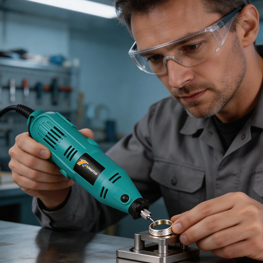 Mini Electric Rotary Tool Kit Multi Function Drill Grinder for Engraving Polishing DIY Craft High Speed Mini Drill