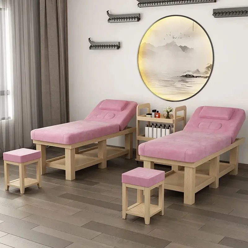 Aesthetic Massage Table Portable Tattoos Mattress Reclining Foldable Bed Functional Camilla Masaje Beauty Furniture MQ50MB