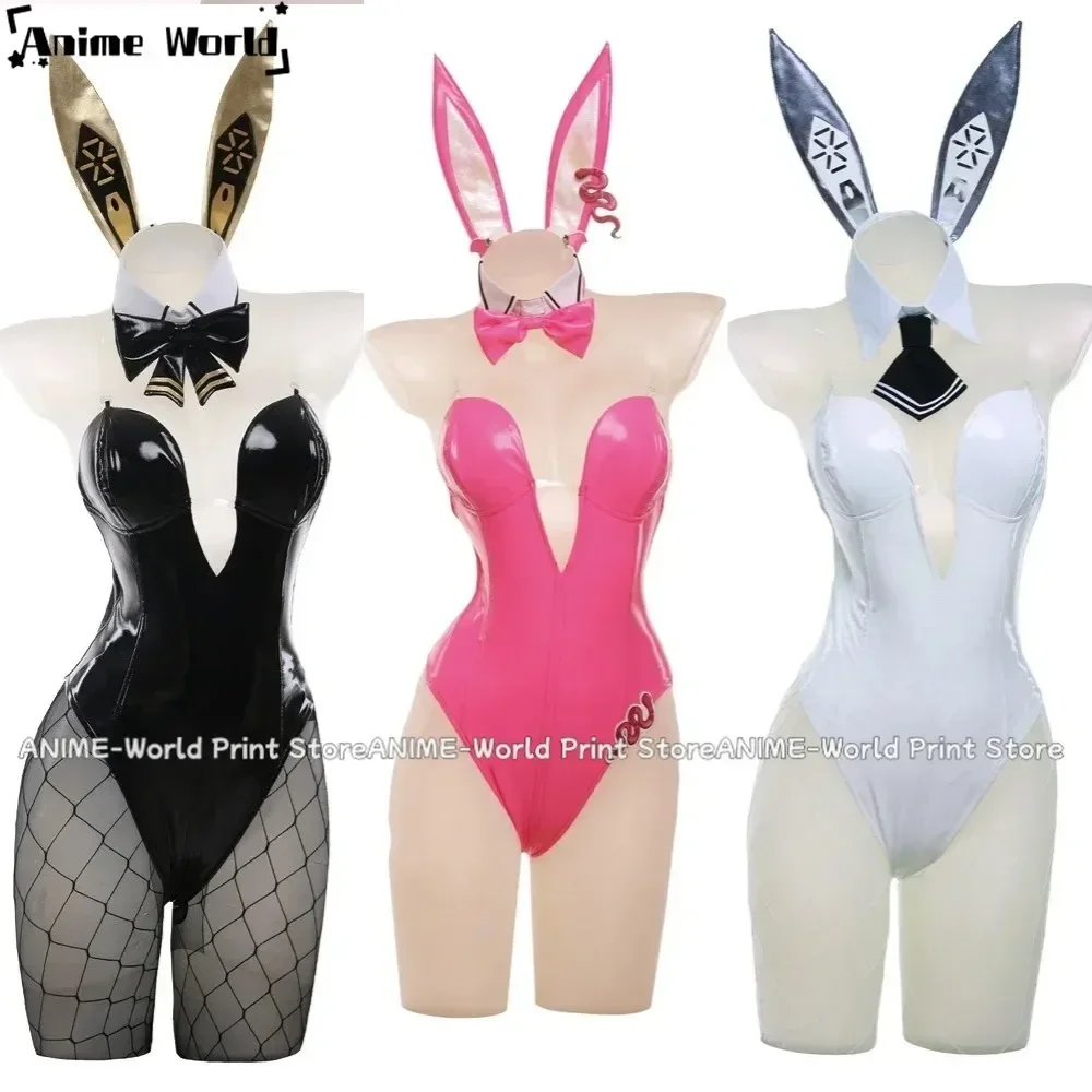 

Sexy Noir Rupee Blanc Lucy Bunny Girl Suit Re:Life in A Different World From Zero Cosplay Costume Viper Outfit
