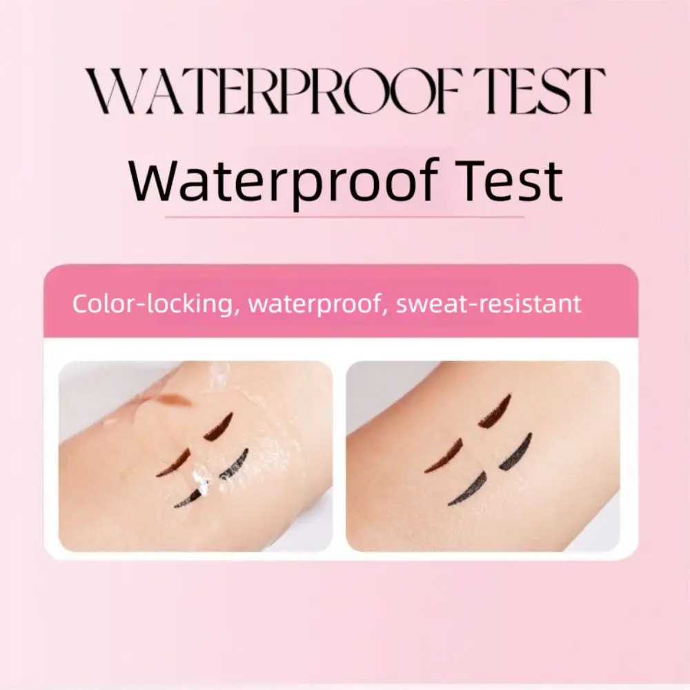 Neuer wasserdichter Eyeliner-Stempel, faltbar, schnell trocknend, Eyeliner-Stempel, einfach zu bedienender tragbarer Eyeliner-Stempelstift
