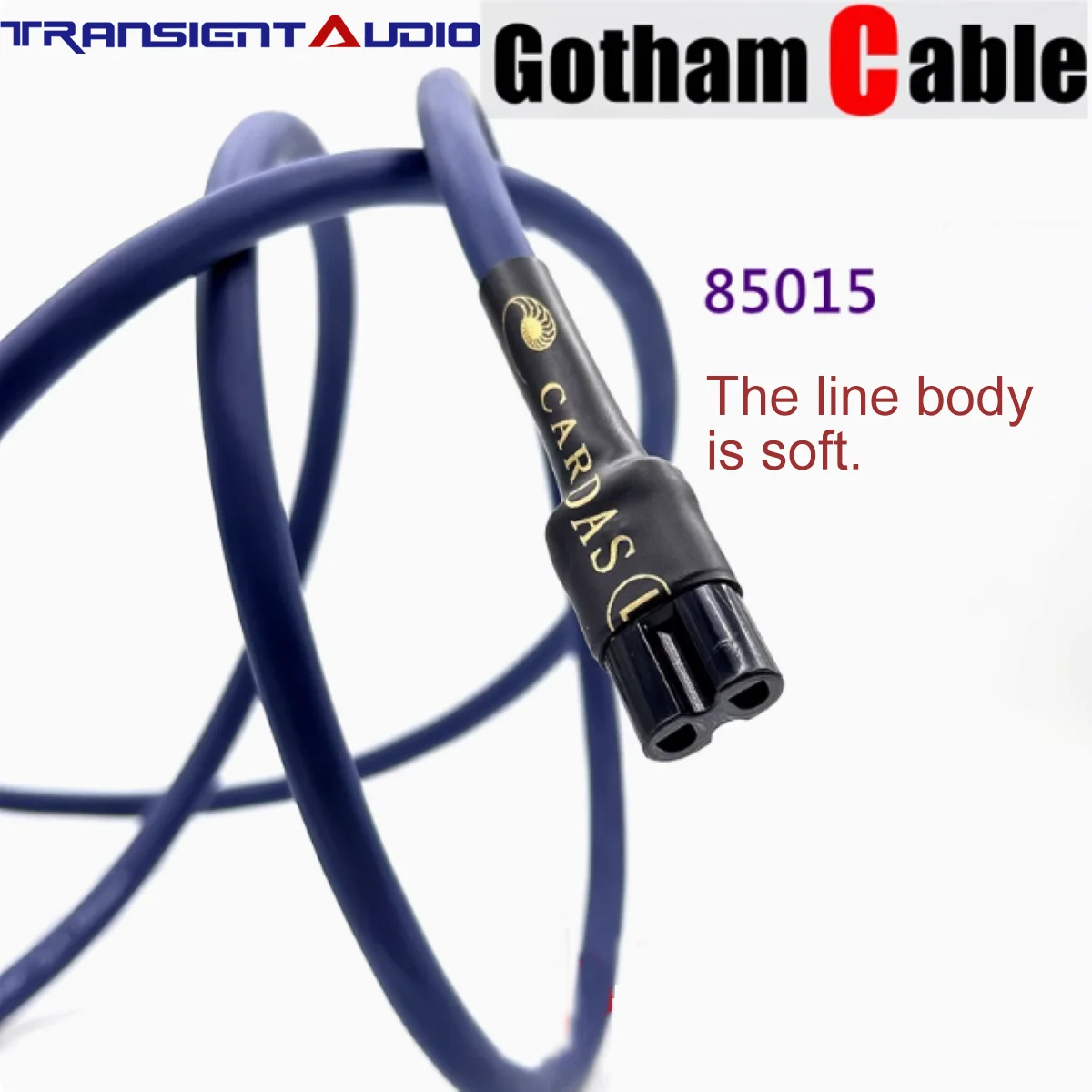 TRANSIENTHI-FIAUDIO Switzerland Gotham 1.5mm² High-End Audio mini 8-shaped tail connector Power Cable