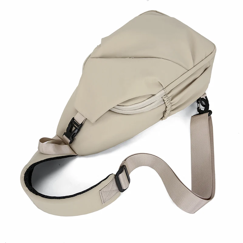 Unisex Große Kapazität Brusttasche Lässige Reise Wasserdichte Einzelschultertasche Einfache Multifunktionale Umhängetasche – Detail 17
