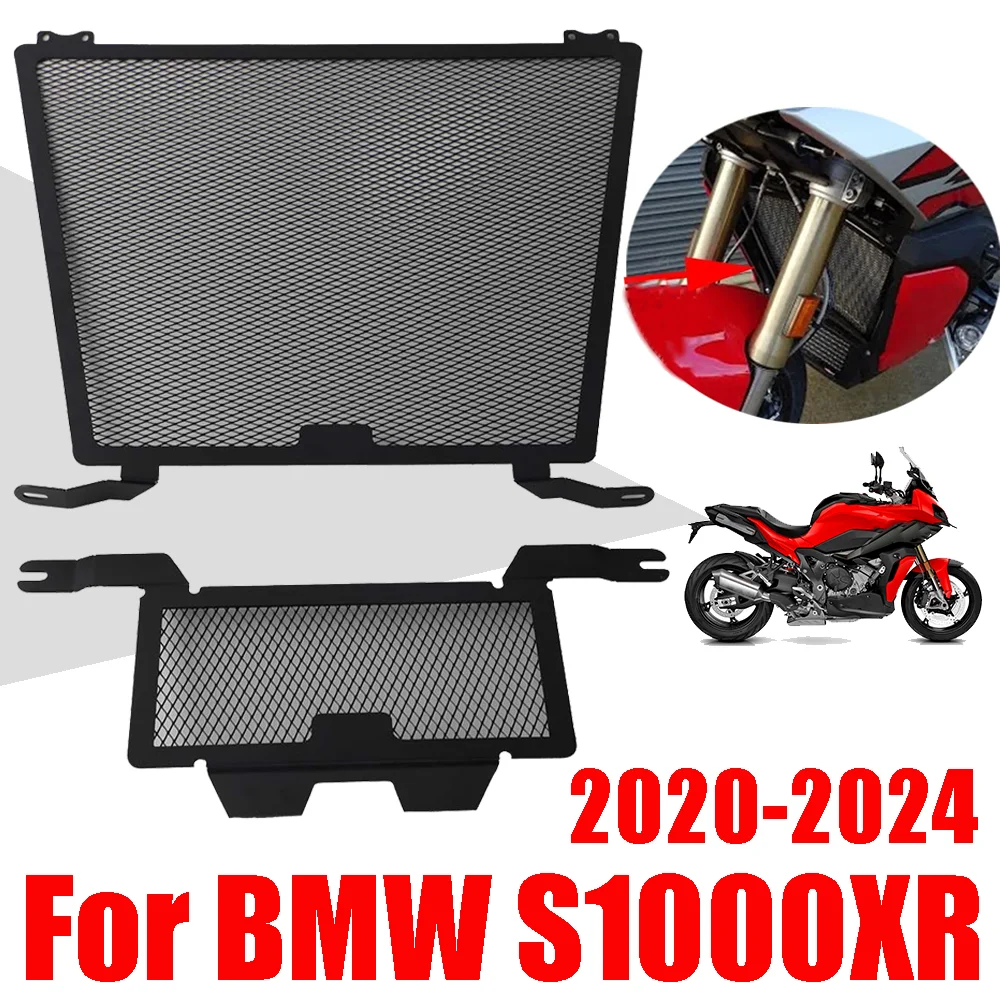 For BMW S1000XR S1000 XR S 1000 XR S 1000XR 2019 - 2024 Accessories Radiator Grille Guard Protection Cover Oil Cooler Protector