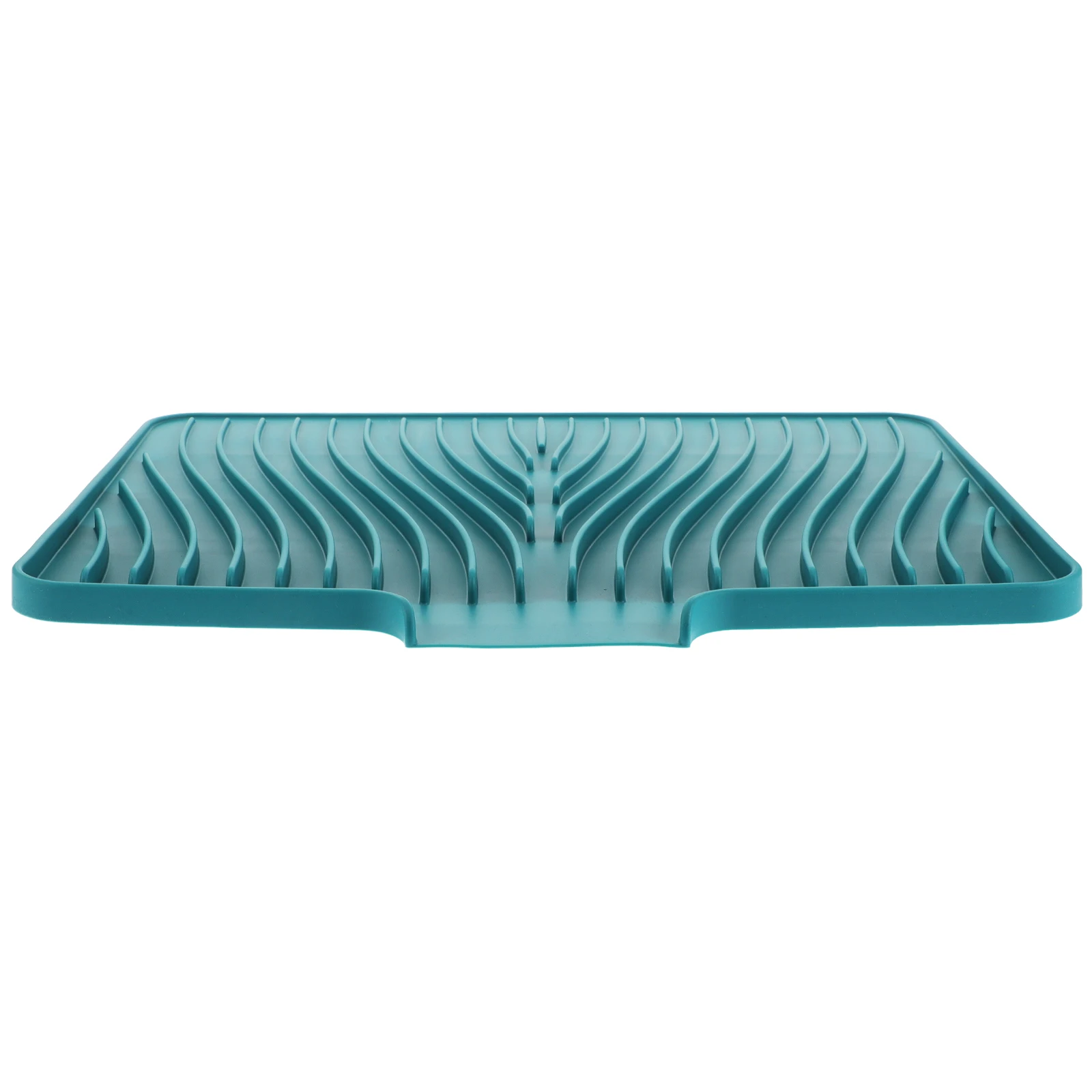 

Silicone Draining Mat Kitchen Sink Countertop Coffee Station Dish Drying Rack Foldable Mats Non Slip Easy Clean Water Flow