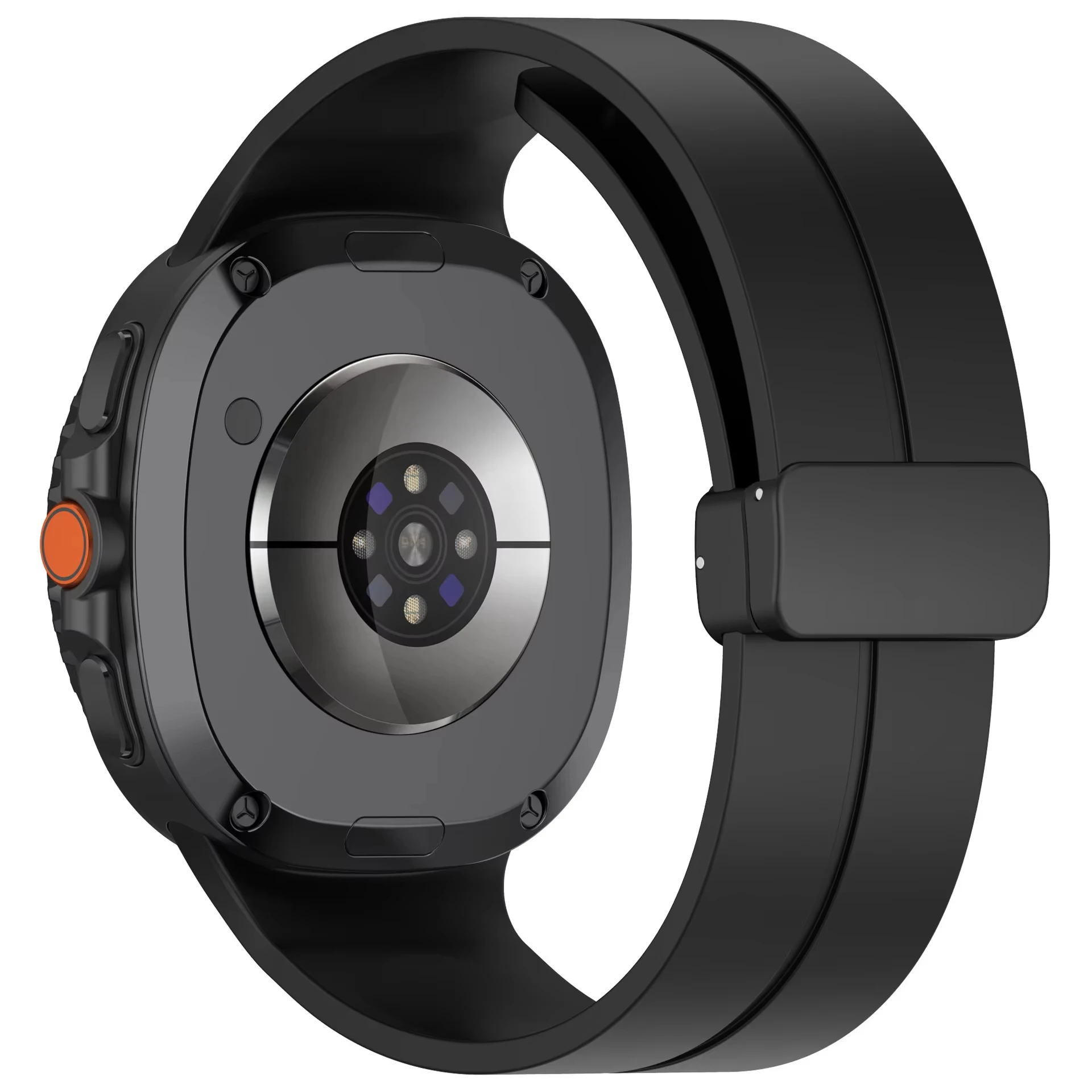 Sport Silikonband für Samsung Galaxy Watch 8 Armband 44 mm 40 mm Zubehör Magnetarmband Correa Galaxy Watch 8 Classic 46 mm