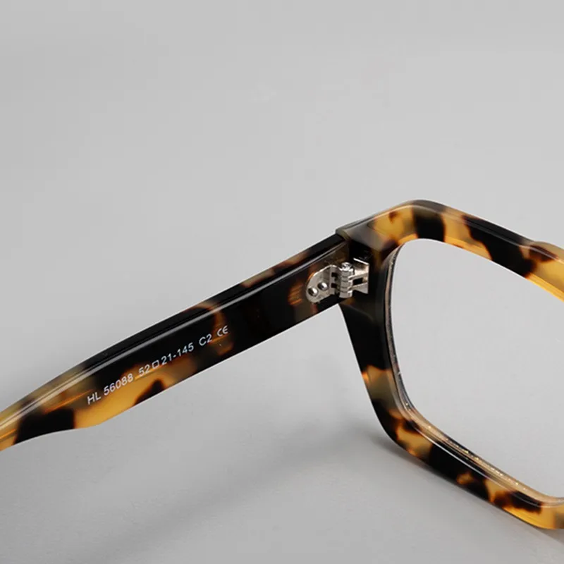 Acetate Eyeglasses Frame Men Hand Made Blue Light Blocking Myopia Lenses Women Glasses Frames Prescription Myopia Eyeglasses