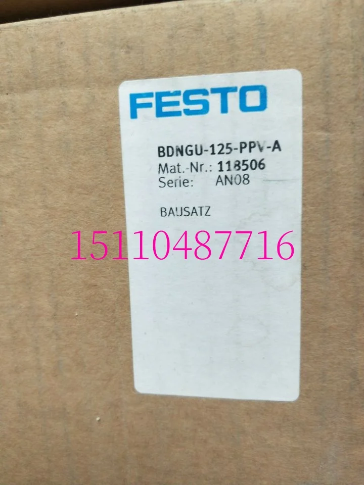 

Festo FESTO BDNGU-125-PPV-A 118506 Original Genuine Stock