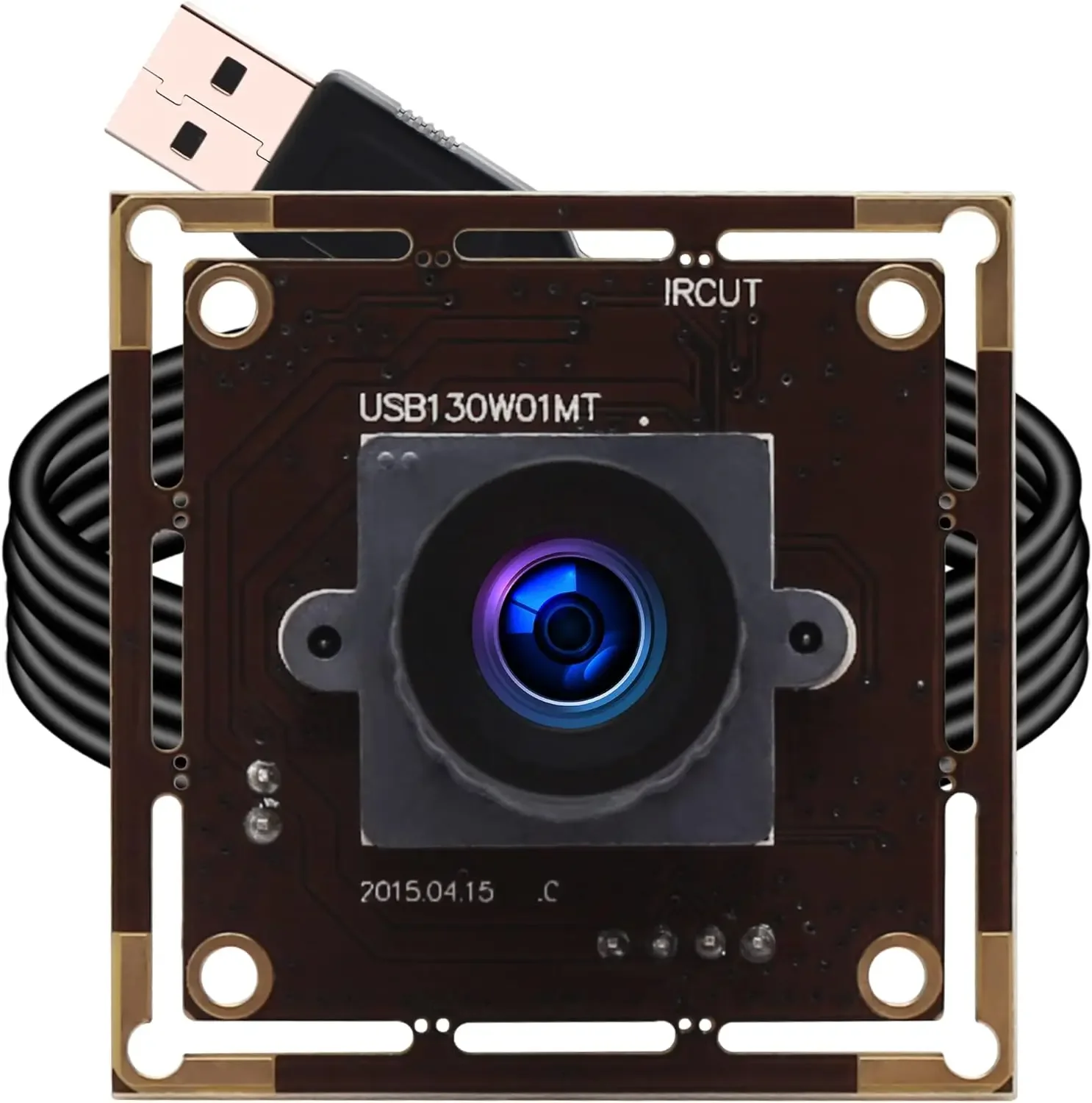

Широкоугольный модуль камеры ELP 1,3mp 0,01lux HD USB 2,0 с датчиком Aptina AR0130 для системы безопасности