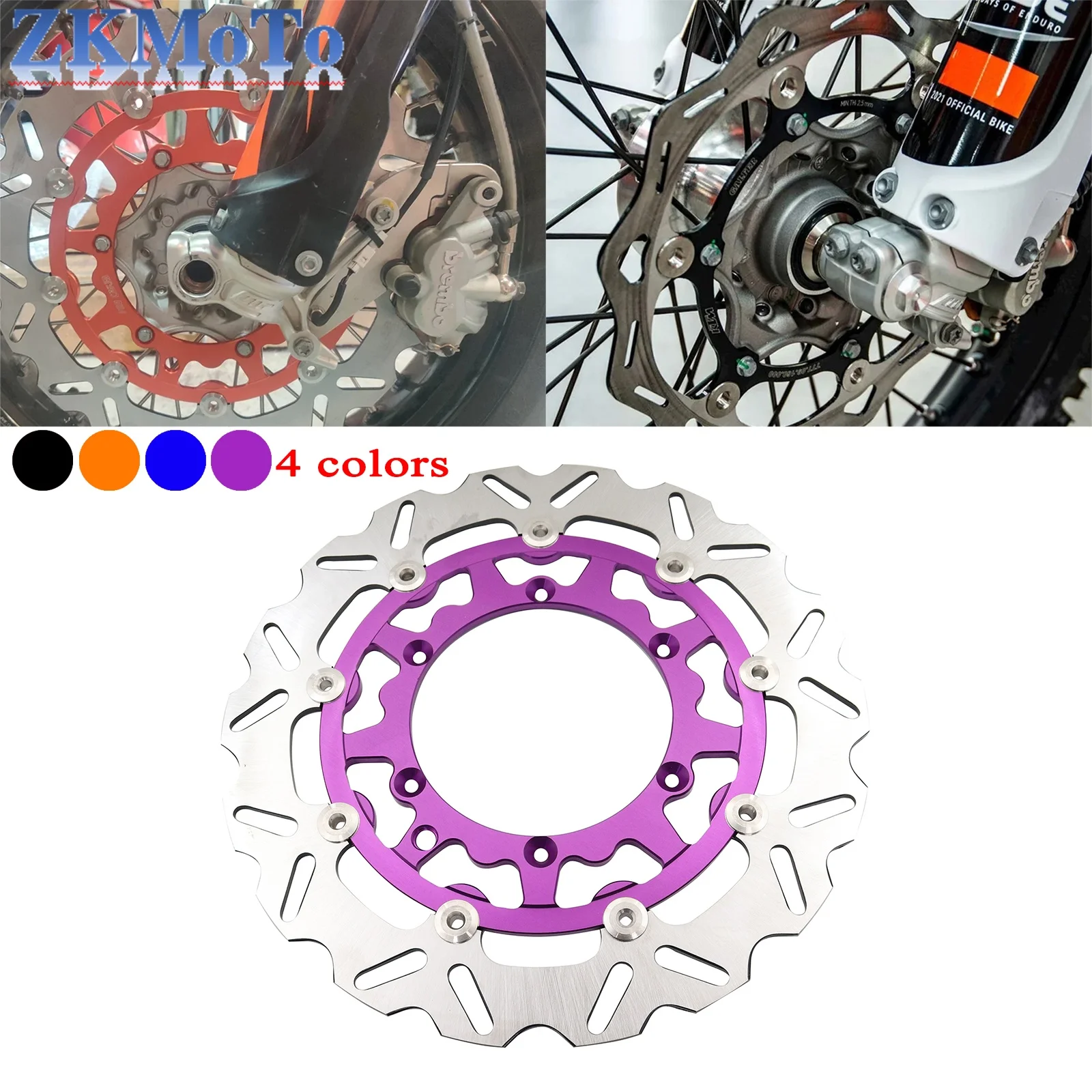 

Motocross 320mm Front Floating Brake Disc Rotor 7075 For Husqvarna FE TE FC TC TX FX 125-501 For KTM XC XCF XCW SX SXF EXC EXCF