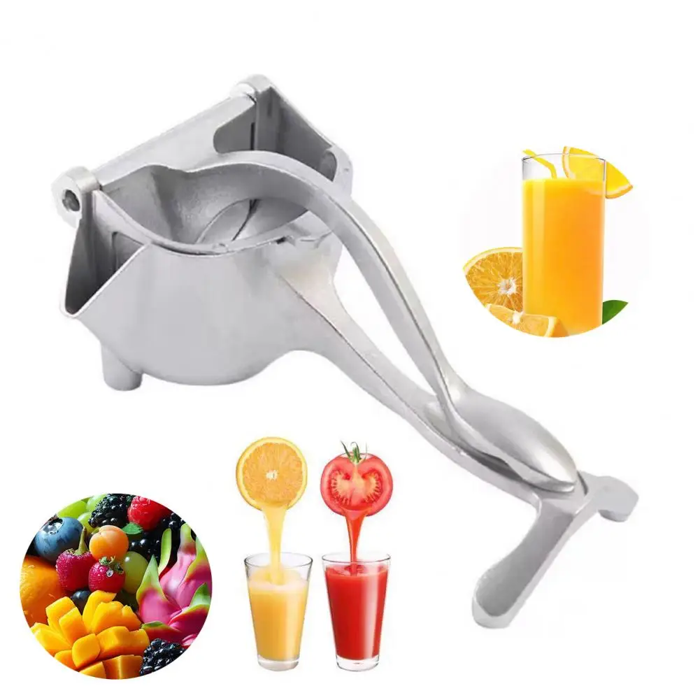 Bpafree Citrus Squeezer Juicer Hand Press Citrus Squeezer Portable Aluminum Alloy Fruit Extractor Easy Fresh Juice Extractor