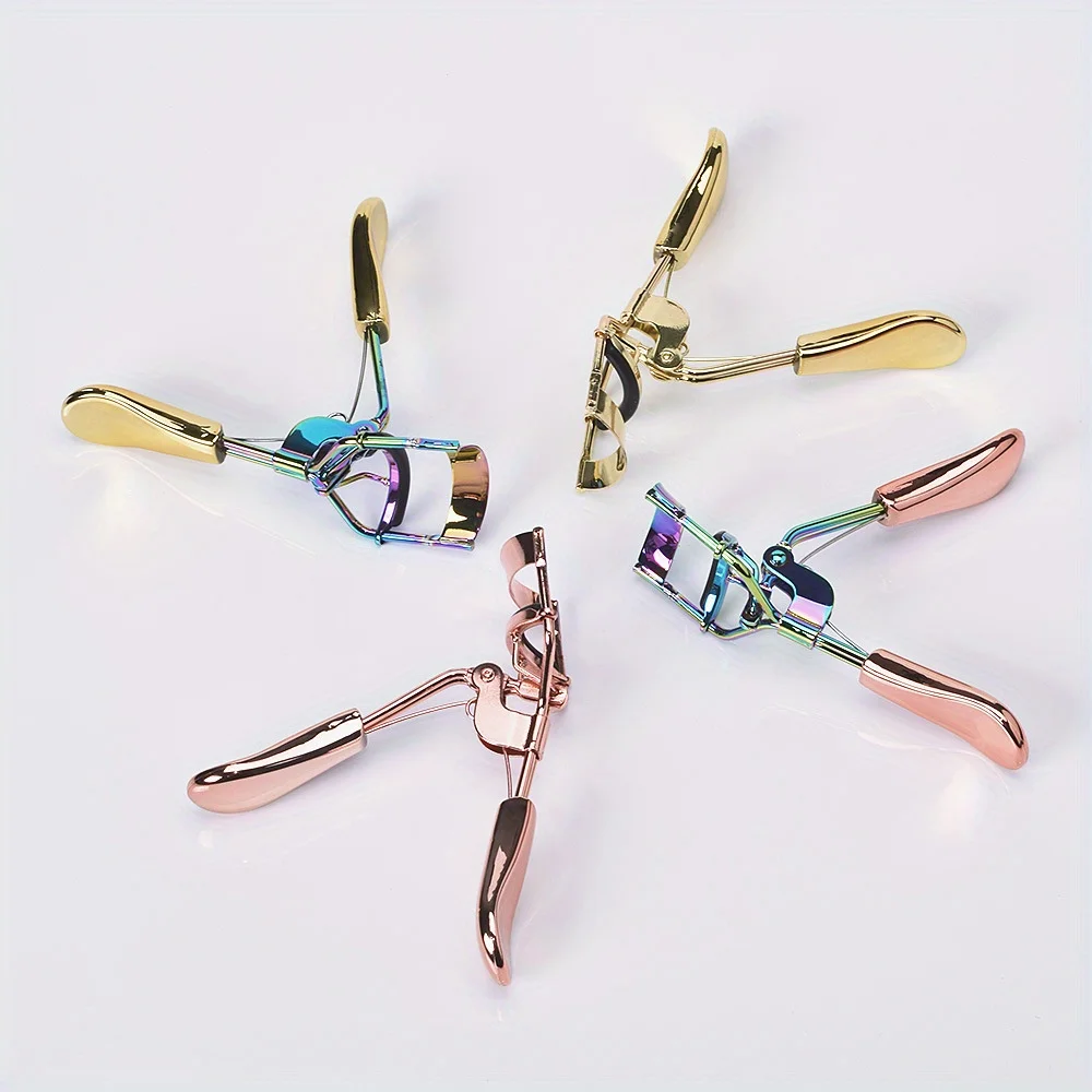 عالية الجودة رمش بكرة الشعر رمش بكرة الشعر الملقط مقبض منحني طويلة الأمد الشباك العين ماكياج أداة التجميل 1 قطعة #3