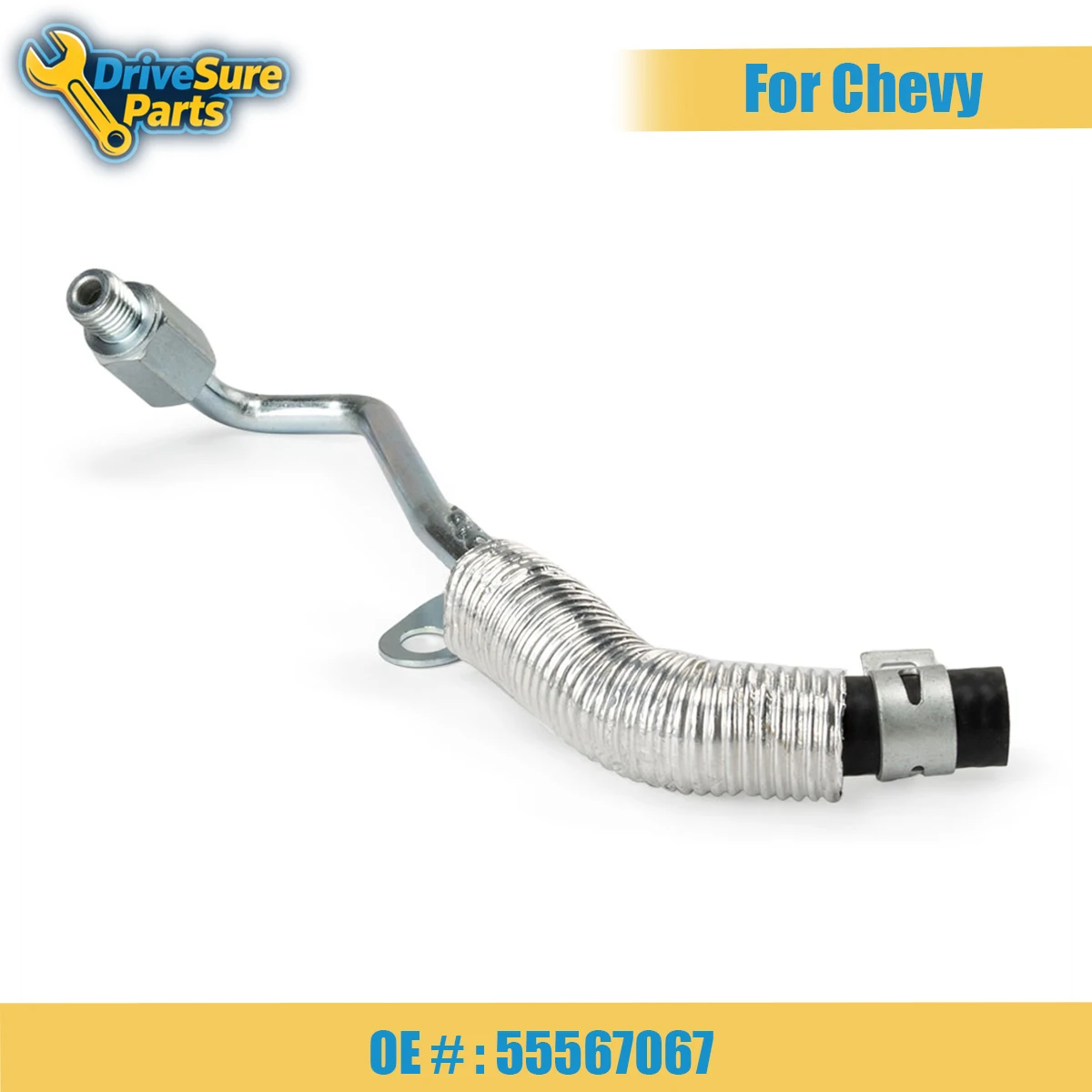 

55567067 1PC Turbo Charger Coolant OIL Return Hose Line Turbocharger Tube for Chevy Chevrolet Cruze Sonic Trax Buick Encore