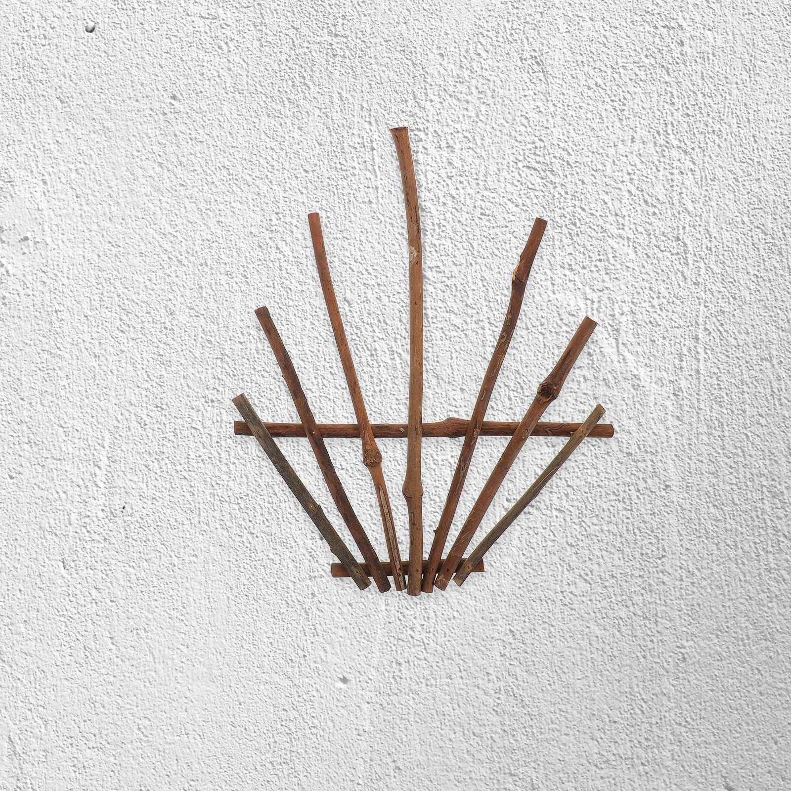 Finger Shape Natural Wood Branch Ornament Rustic Wall Decor for Kindergarten Party Photo Prop Farmhouse Garden Wedding
