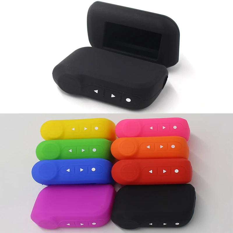 

A93 Keychain Silicone Cover Key Case Prefect For Starline A93 Two Way Car Alarm Remote Controller A63 LCD Transmitter