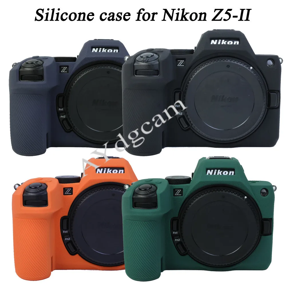 Silicone Camera Case For Nikon Z5 II Z5 Mark II Protective Skin Cover