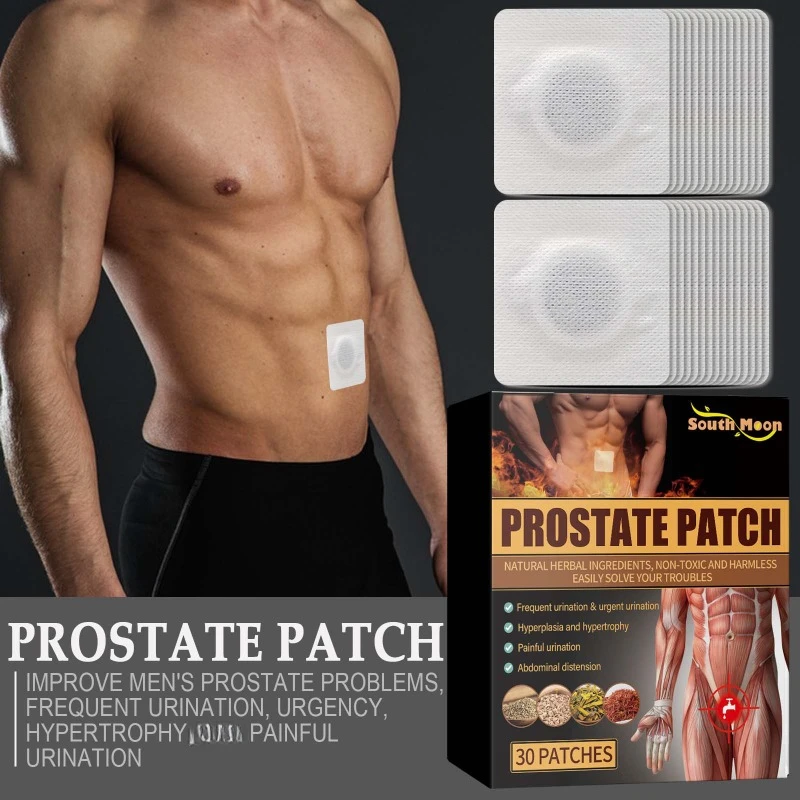 30pcs Prostate Patch Improves Prostate Problems Male Body Care Relieves Prostate Discomfort kidney Prostatic Navel Plaster