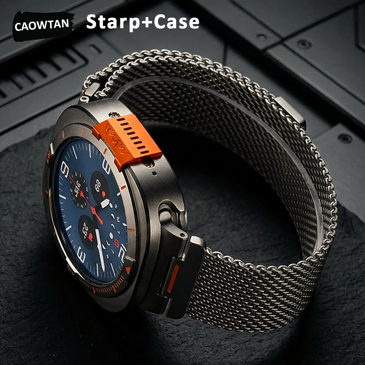 

Steel Band+Case for Samsung Galaxy Watch ultra 2025 47mm Alloy Bumper Cover for GALAXY Watch7 ultra 47mm Luxury Men Strap correa