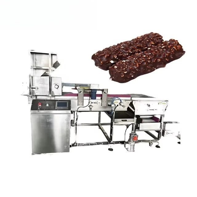 Customized Stainless Steel Cake Coating Machine High Efficiency Nuts Spreading for Confectionery Factory Commercial Use