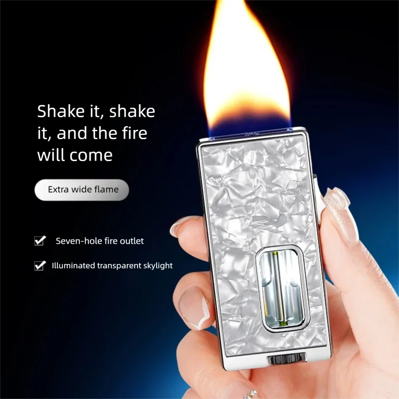

Gas-Powered Gravity-Sensing Metal Lighter - A Creative Gift for Men Lighter unusual cool lighters butane lighters