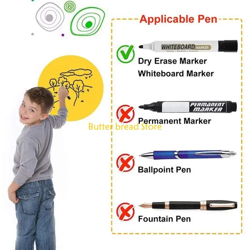 W89c 12 упакованных точечных кружков для наклейки на столы доски для классной комнаты