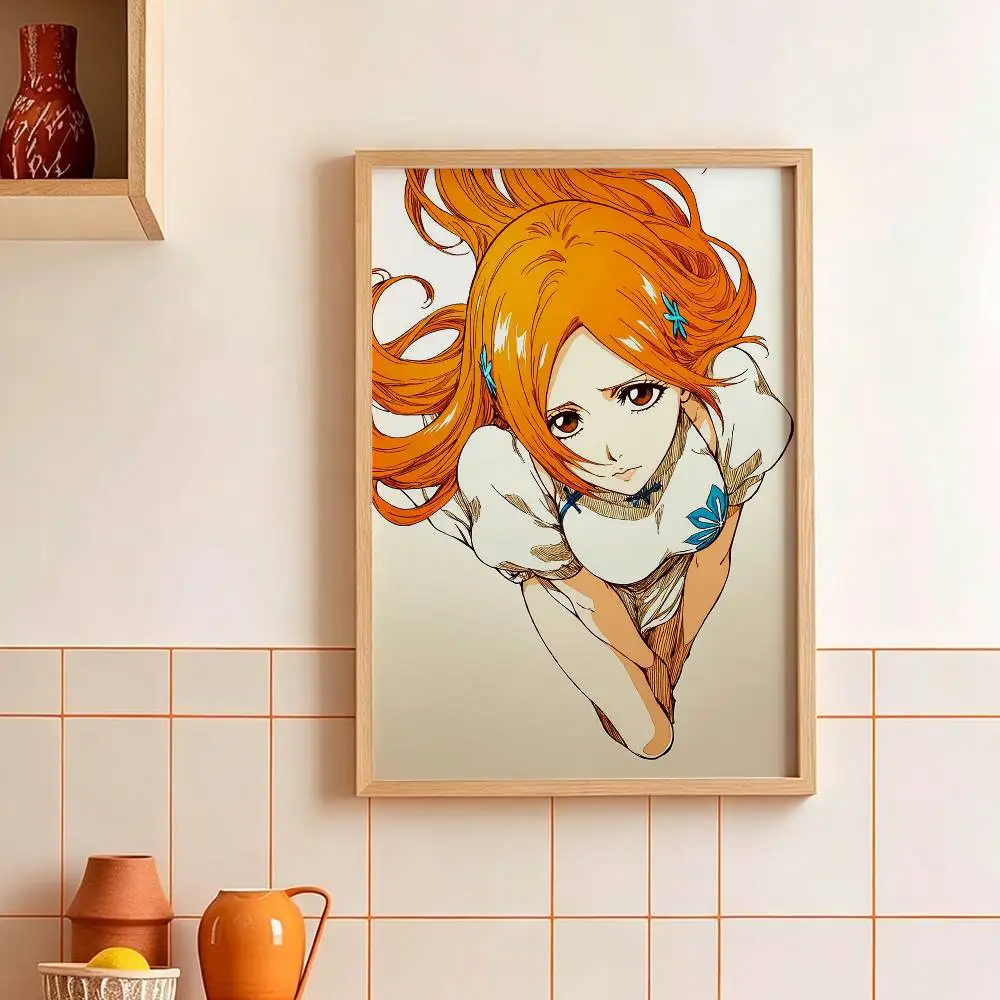 Inoue O-Orihime B-BLEACH  Poster HD Self Adhesive Waterproof Wall Art Ideal for Home Office Dorm Gift Customizable view 3