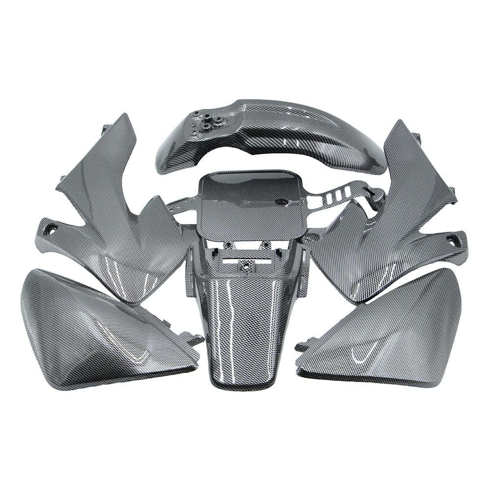 

Water Transfer Printed Plastic Fairing Fender Kit for SSR Honda XR50 CRF50 50cc 70cc 90cc 110cc 125cc 140cc Pit Dirt Trail Bike