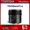 Ttartisan-ポートレートレンズ,50mm f1.4,カルダンカメラと互換性があり,sona7s,a7r,Panasonic,sigma fp,ミラーレスカメラと互換性があります 1