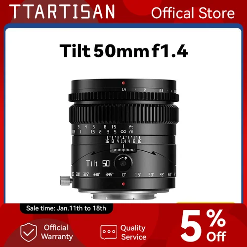 Ttartisan-ポートレートレンズ,50mm f1.4,カルダンカメラと互換性があり,sona7s,a7r,Panasonic,sigma fp,ミラーレスカメラと互換性があります