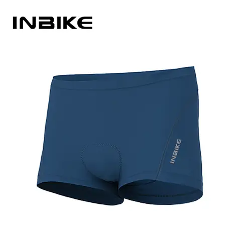 INBIKE 사이클링 반바지 남성용 여름 스폰지 쿠션 땀 흡수 속건성 야외 MTB 장거리 자전거 의류