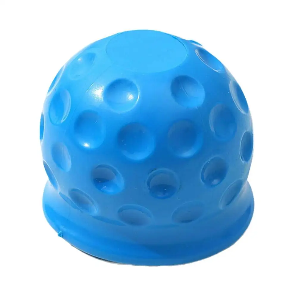 4 Colors Universal 50MM Tow Bar Ball Cover Cap Trailer Bar Accessorie Universal Tow Protect Ball Trailer Cover Hitch Towbal O4Z8