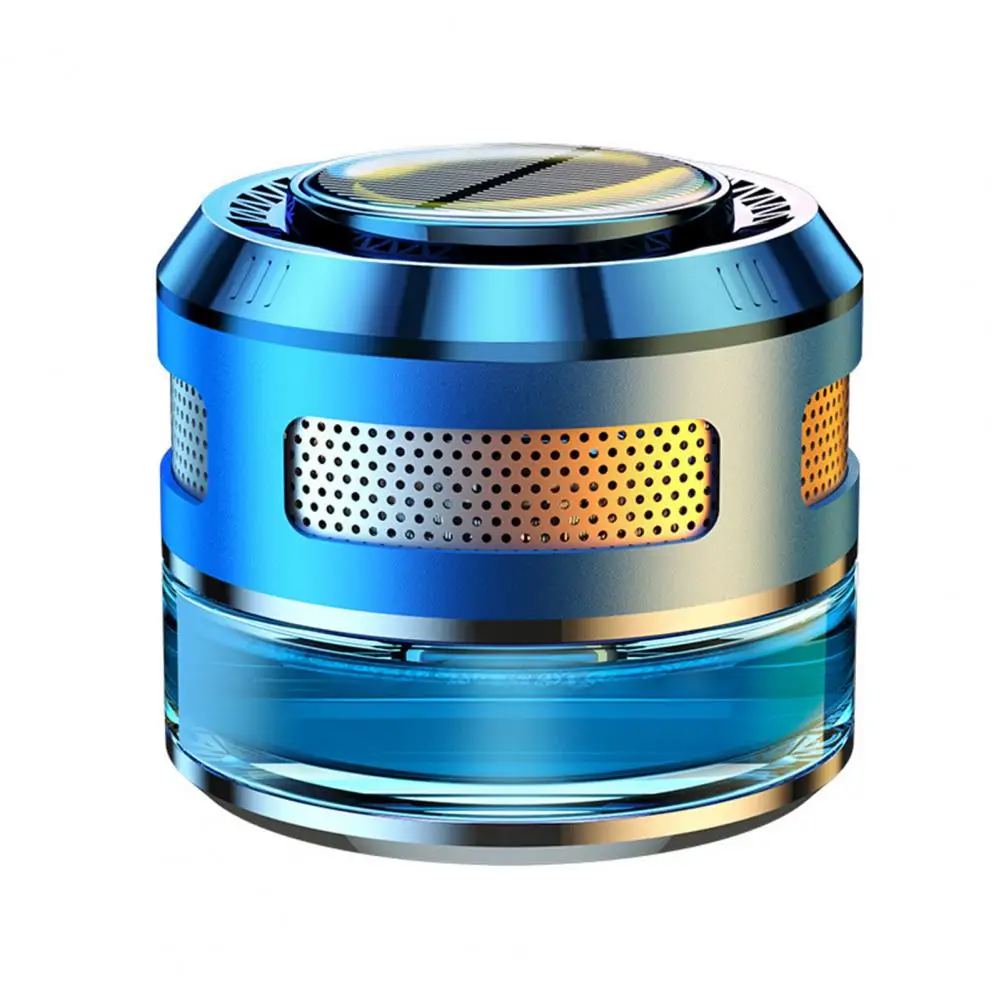 الناشر الروائح بالطاقة الشمسية للسيارة ، زخرفة العطور الأنيقة ، ديكور السيارات للرجال ، رمادي أخضر وأزرق