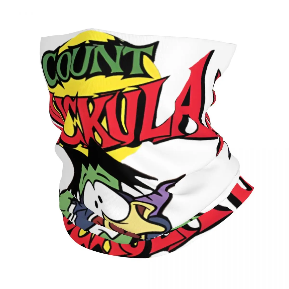 Divertente C-Count Duckula Bandana Neck ghetta stampata moto Motocross Wrap sciarpa Running Unisex adulto inverno