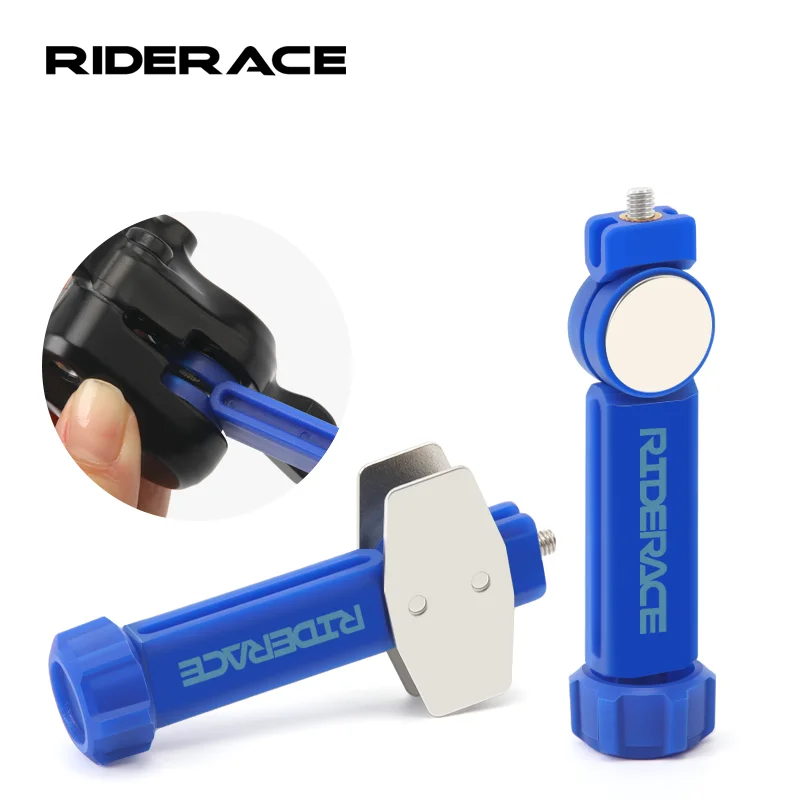 Herramienta RIDERACE para reiniciar pistones de freno de bicicleta, herramienta de presión para frenos hidráulicos de bicicleta, reiniciador de frenos de 2 y 4 pistones para SHIMANO SRAM