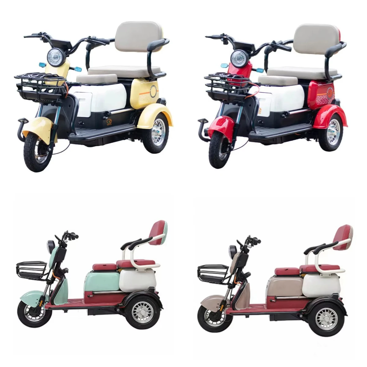 

Электрический трицикл STLF, трехколесный электроскутер, электрический велосипед для взрослых