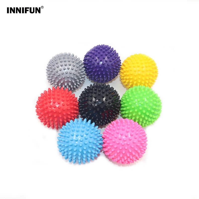 

7cm Spiny Massage Ball for Fitness Yoga Muscle Relaxation Foot Back Leg Massager Anti Cellulite Health Care Body Tool