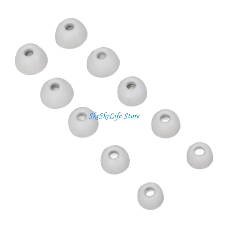 

E65E 5Pair AntiSlip Silicone Earplug For Pro2 Headphones Earbuds Ear Tip