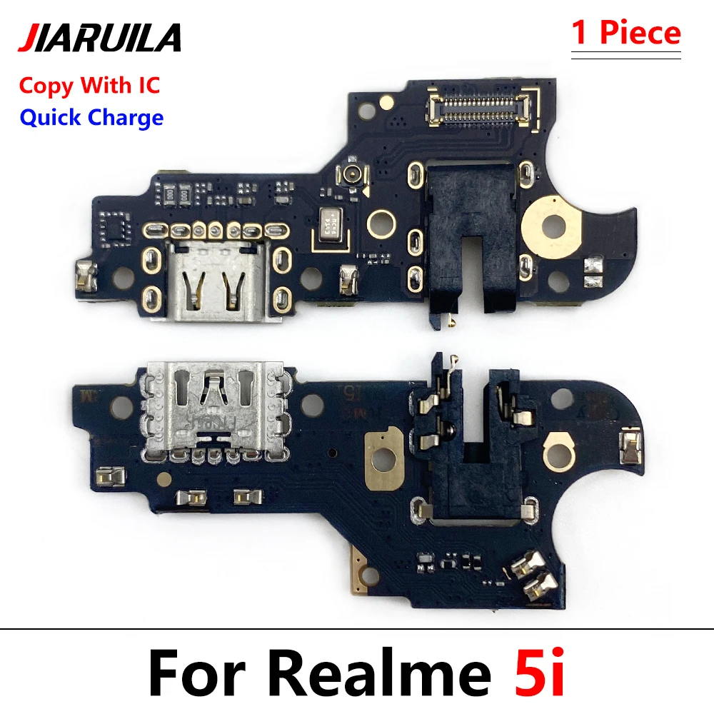 NEW USB fast Charging Port Dock Charger Plug Connector Board Flex Cable For Oppo Realme 7 6 6i 5 5i 3 Pro C11 C20 C25 With Micro