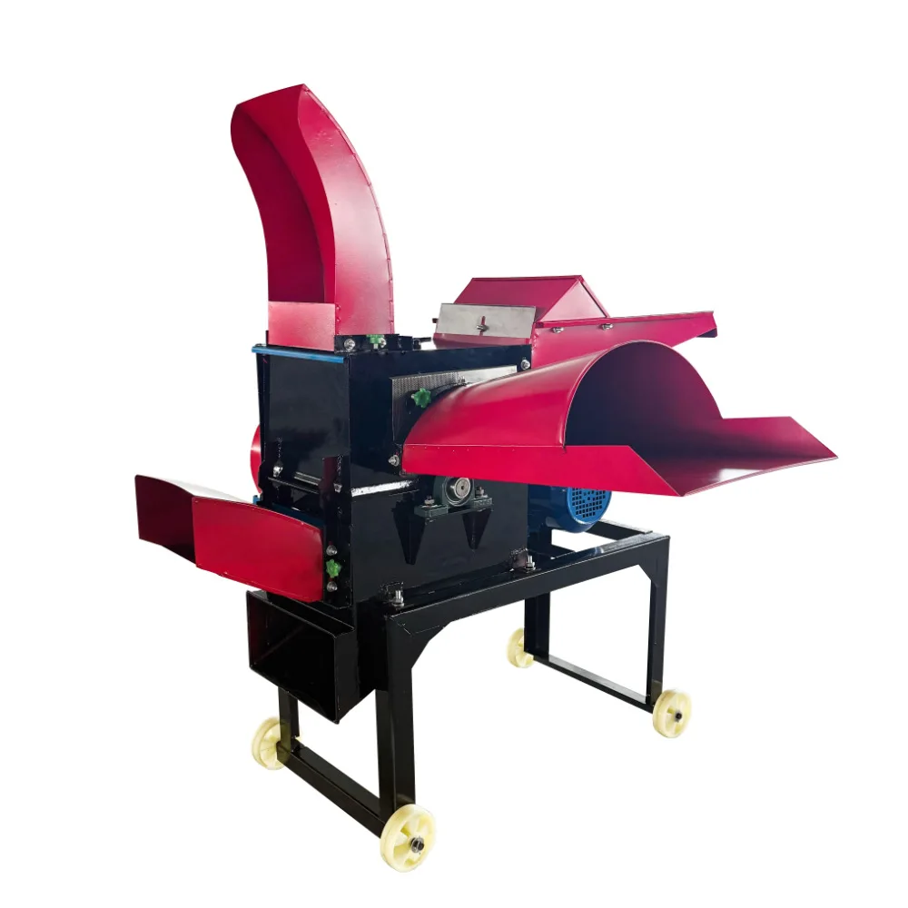 Household small guillotine machine breeding, animal husbandry, grass crusher, corn machinery, straw, wet and dry crusher