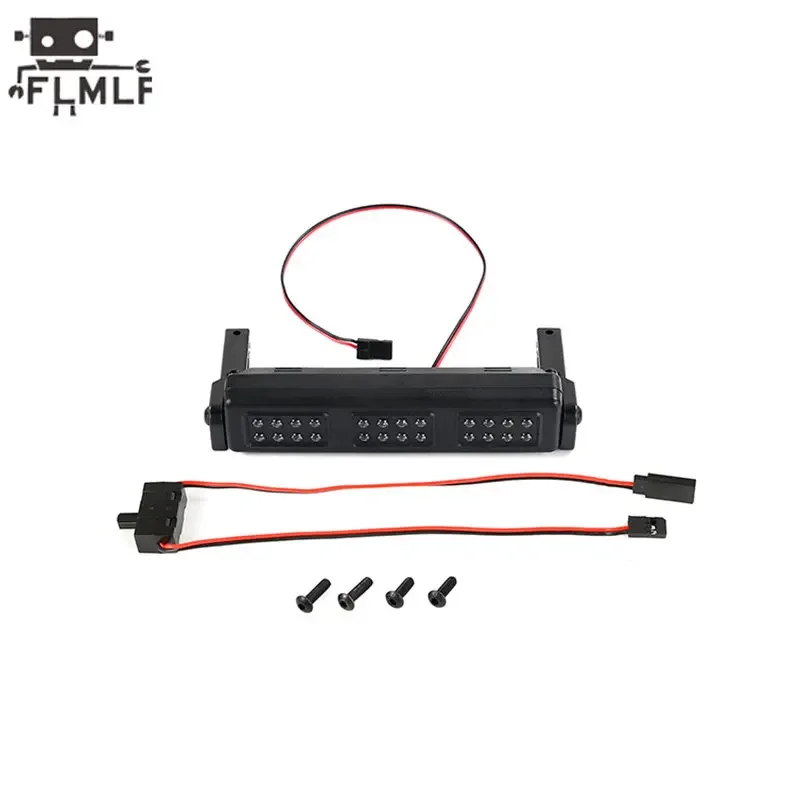 Rc Car Plastic Square Spotlight with LED Light Set (Short) for 1/5 HPI ROVAN KM BAJA ROFUN BAHA 5T FT GT X-LT Truck Toys Parts