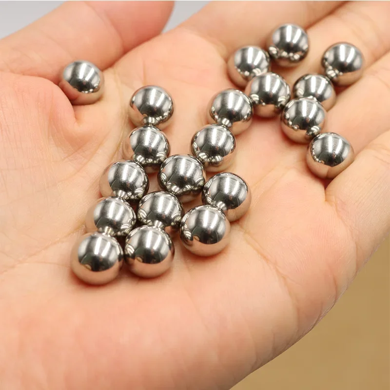 304 Roestvrij Stalen Ballen Dia 2 3 4 5 6 7 8 9 10 12 ~ 25mm Massief Glad Precisie Lager Stalen Ballen voor MTB Kid Fiets Scooter