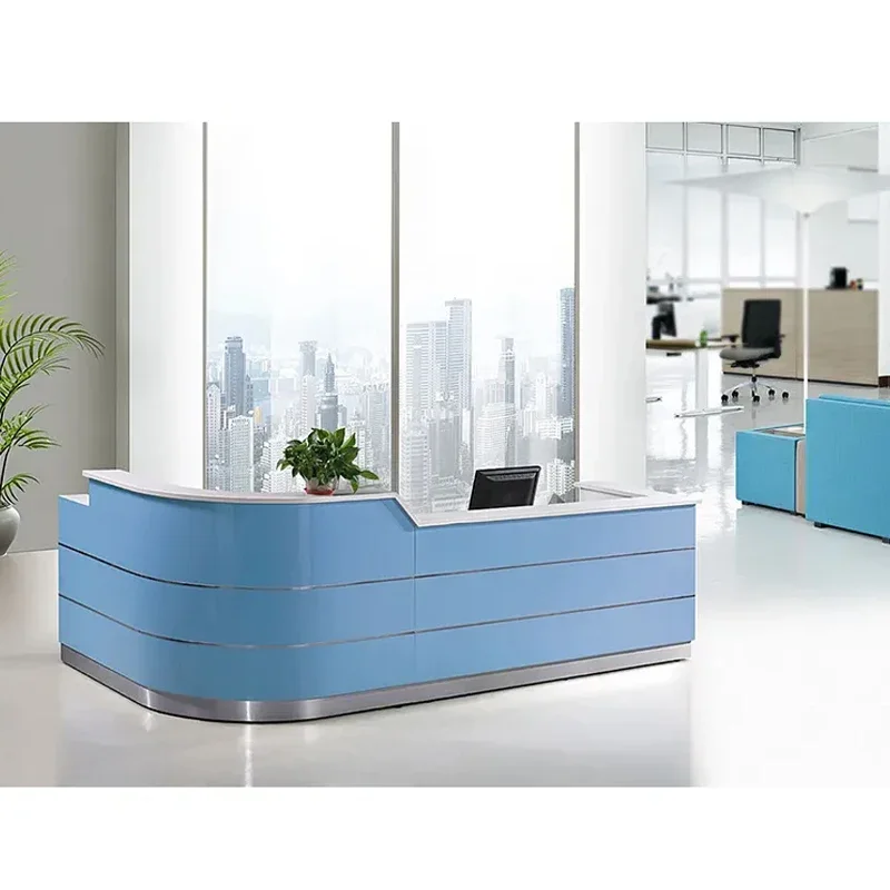 High Quality Modern Designs High Quality Office Front Counter Reception Desk Reception Table Office Salon Reception Desk