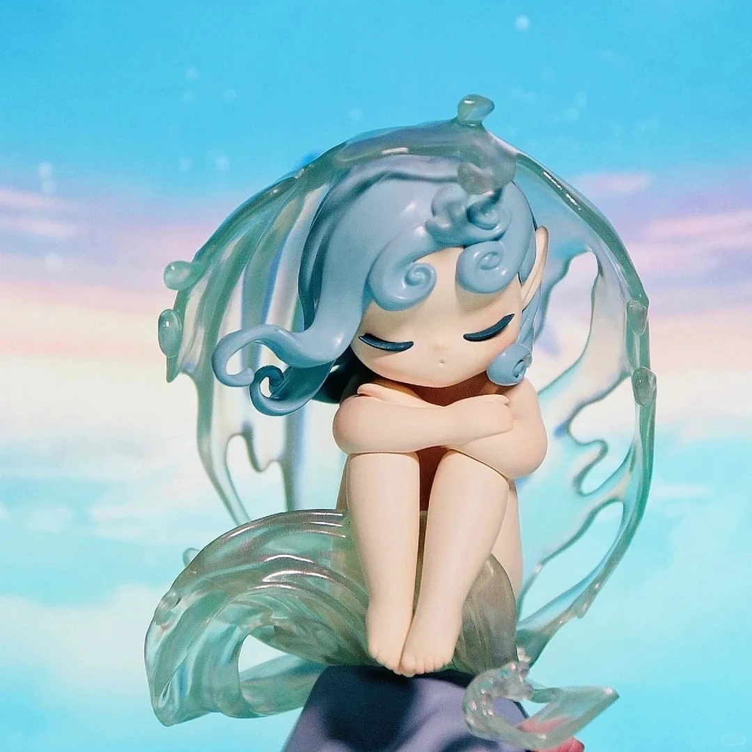 

Подлинная серия Sleep Ocean Elf, милая аниме-фигурка, подарочная коробка-сюрприз, оригинальная слепая коробка, игрушки, модель подтверждения стиля, подарок для детей