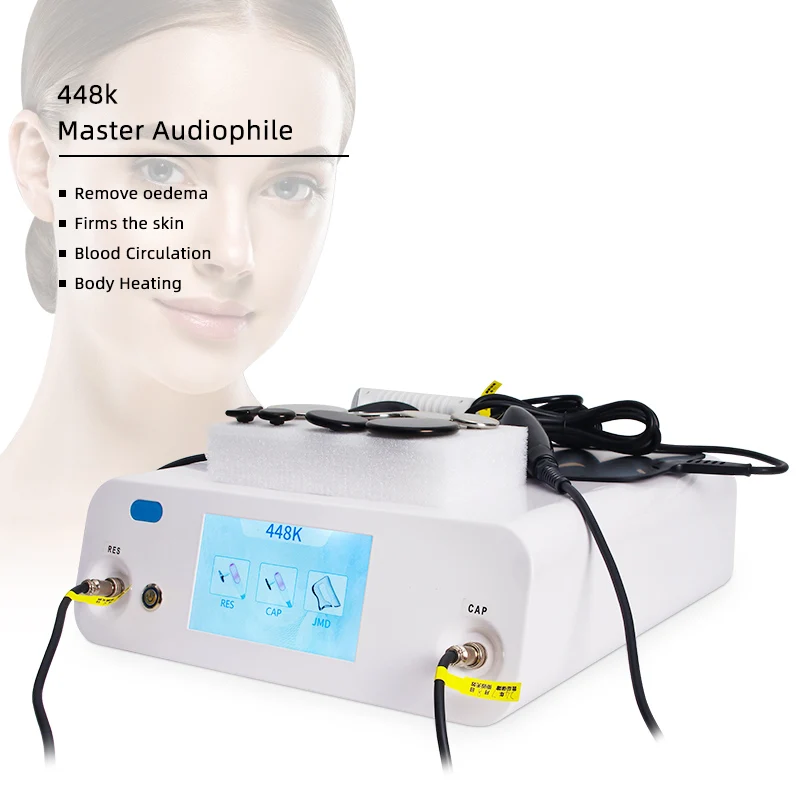 Machine portable de thérapie physique par ondes de choc ED, traitement du soulagement de la douleur, stimulateur ems sous vide, 448K CET RET, soins de la peau, beauté, santé