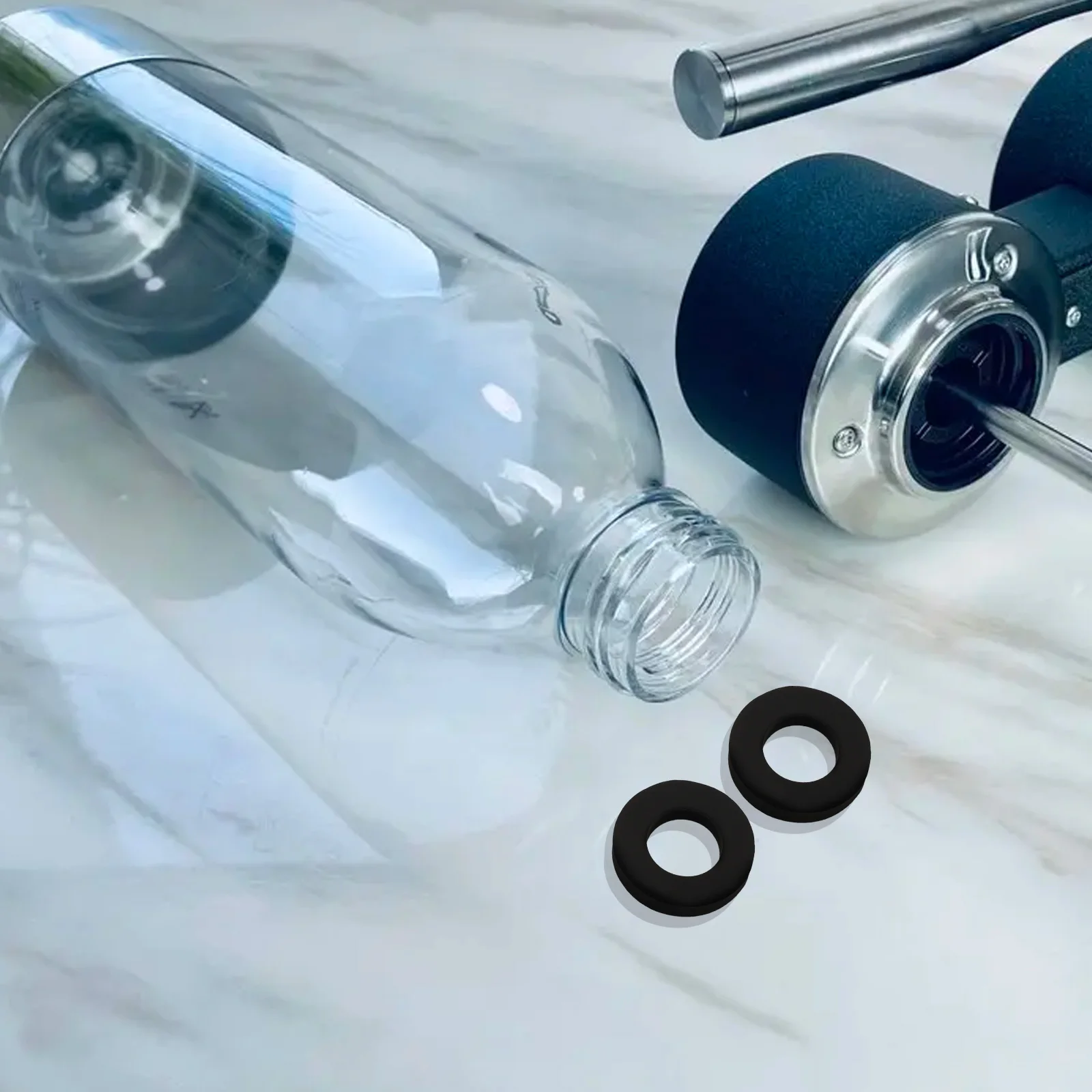 

5pcs Carbonized Gasket O-ring 19x10x3mm Soda Machine Seal Ring Rubber Sealing Wear Resistant Kitchen Appliances